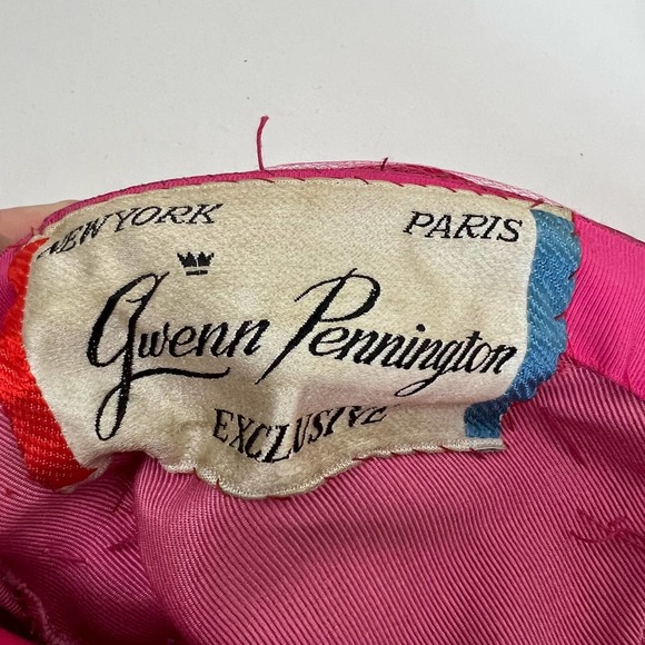 Gwenn Pennington Exclusive- Rare Vintage Pink Hat main image 5